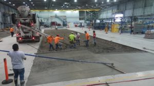 Tulsa Airport Concrete Pour Commercial Concrete